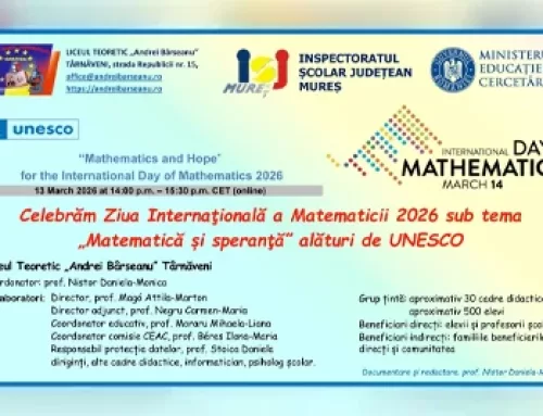 Ziua Internațională a Matematicii/ International Day of Mathematics 2026