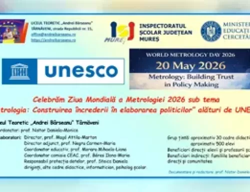Ziua Mondială a Metrologiei 2026/ World Metrology Day 2026