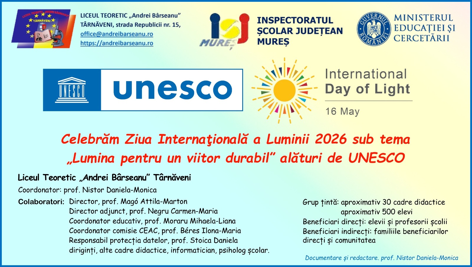ziua luminii